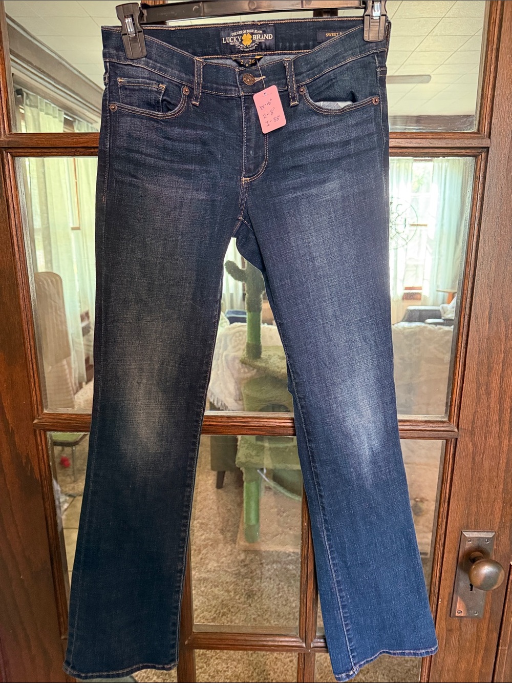 Lucky Brand Dark Blue Flare Jeans